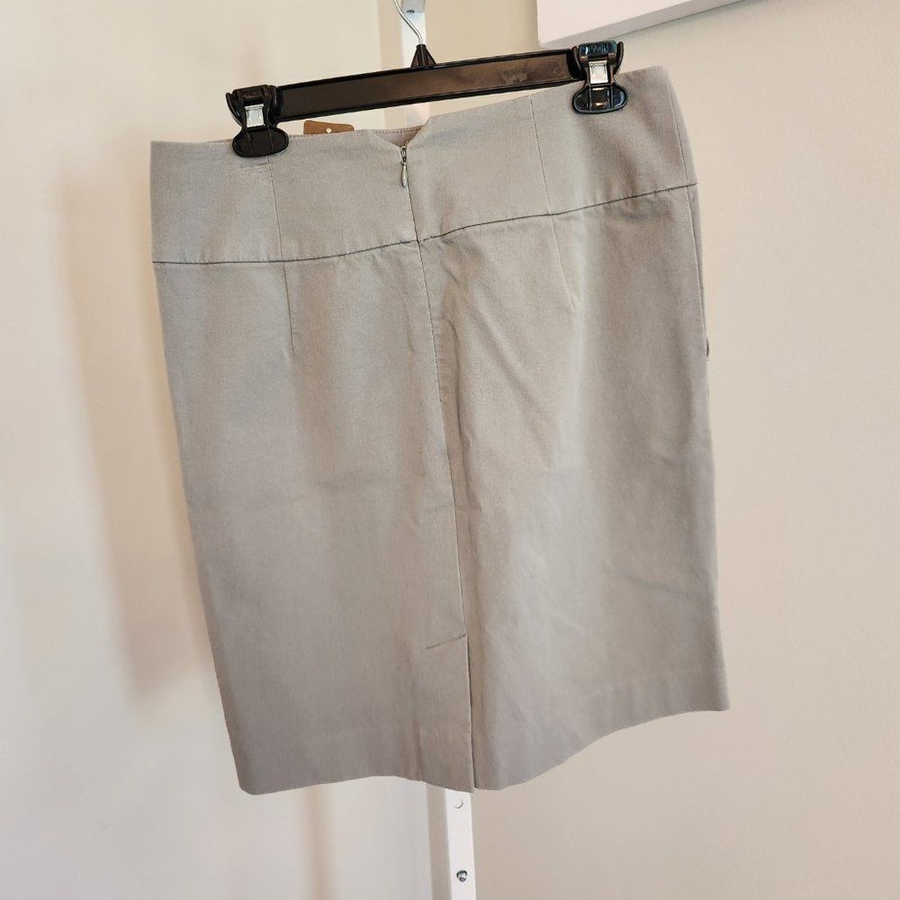 Gray Banana Republic Pencil Skirt #pockets (2303126) - Picture 7 of 8